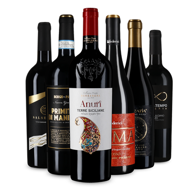 Wine in Black Pizza, Pasta & Amore-Paket