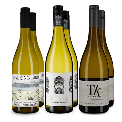 3x2 Wine in Black Neuseeland Sauvignon Blanc